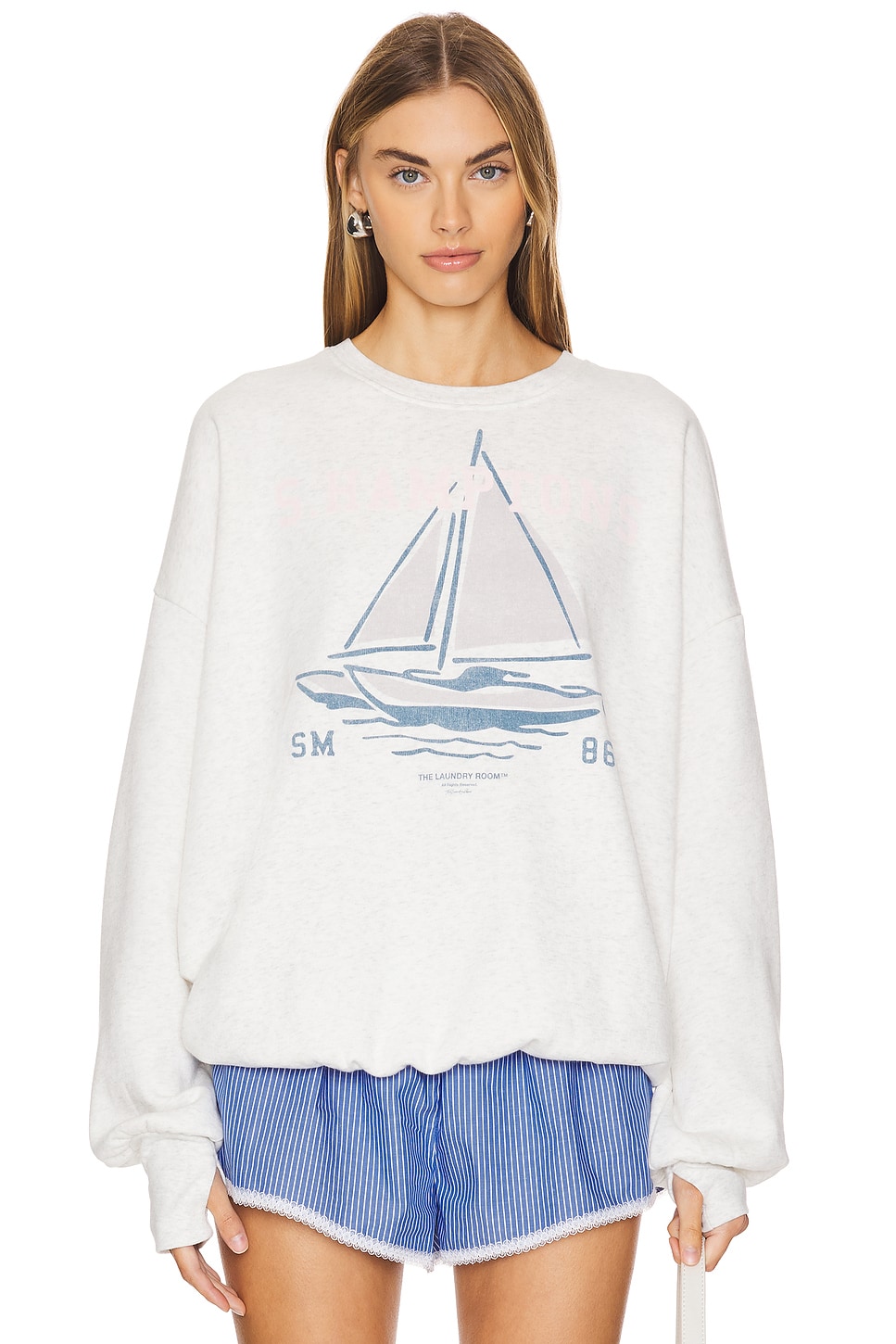 S. HAMPTONS REGATTA スウェットシャツ