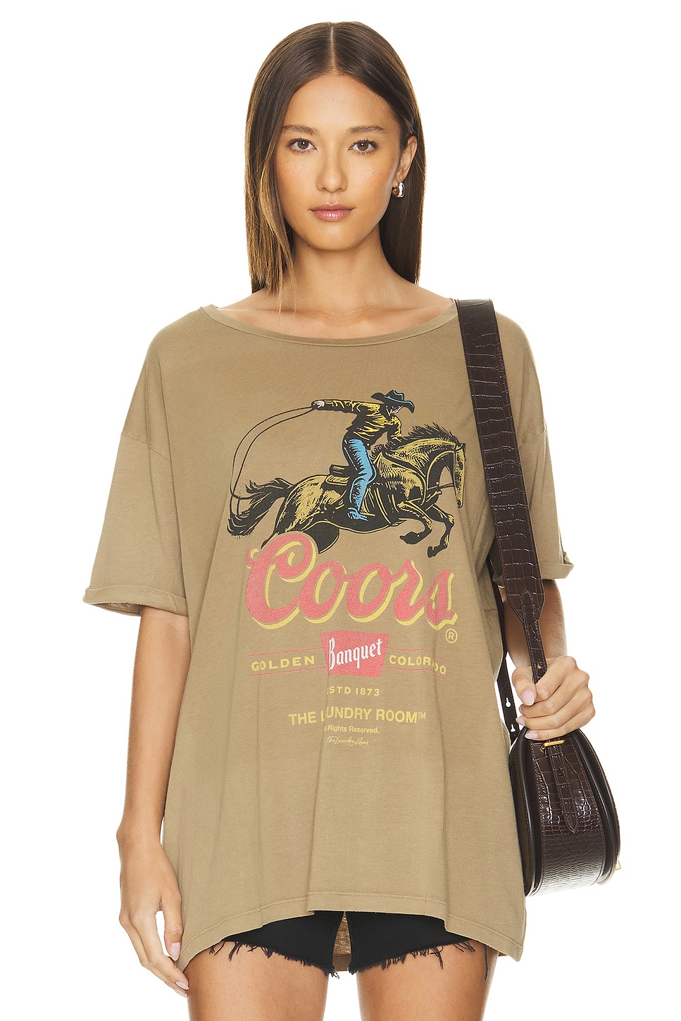 Izabella Tee in Camel Izabella Tee in Camel