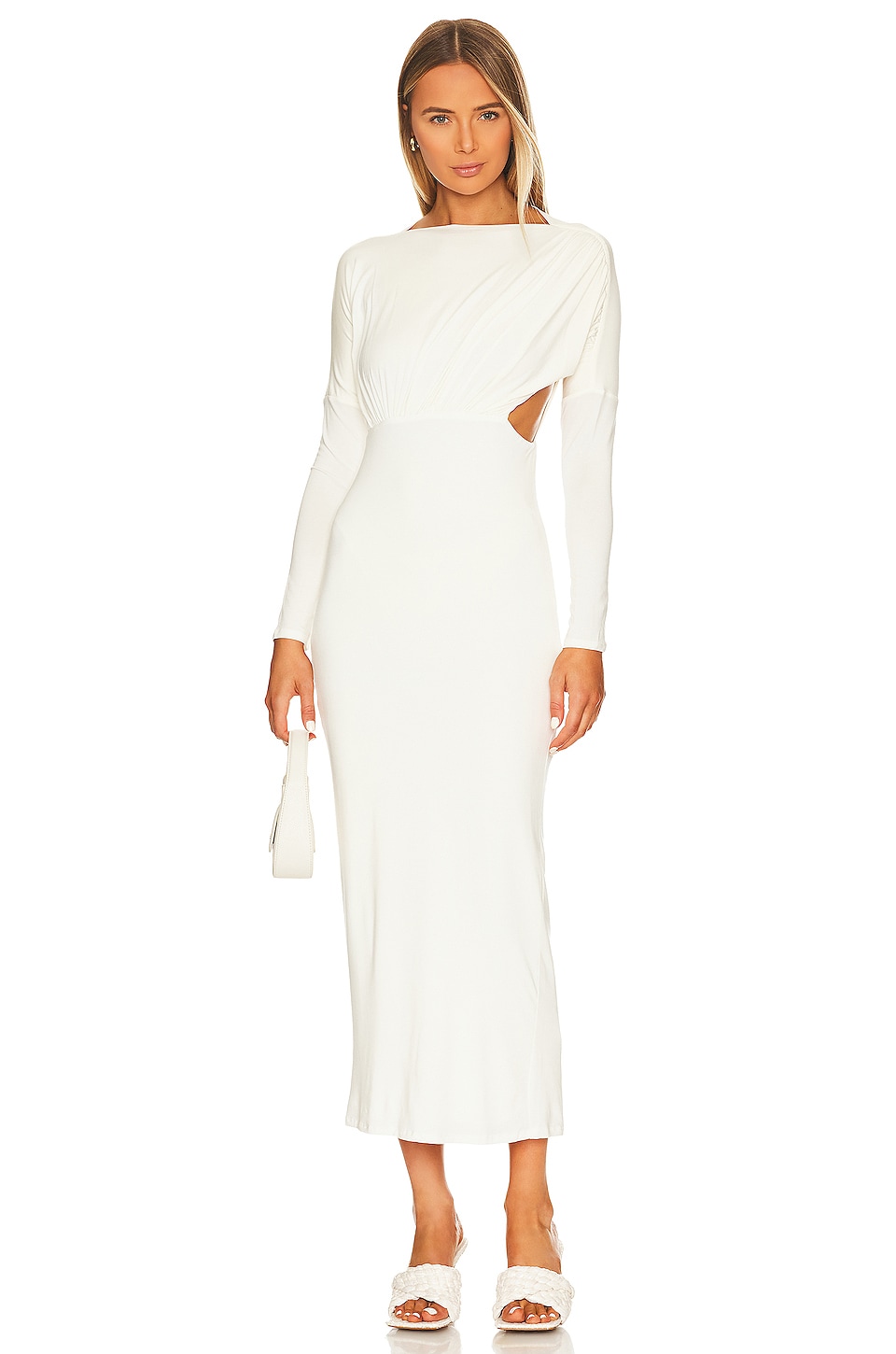 LBLC The Label Nala Dress in Ivory