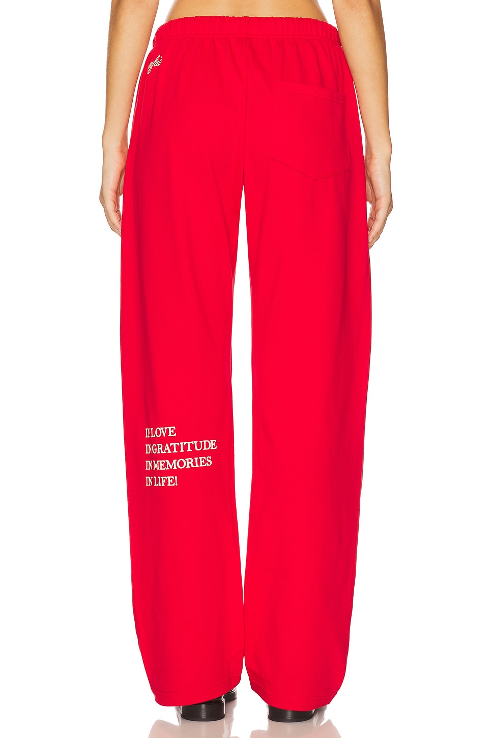 The Mayfair Group Rich in Life Wide Leg Sweatpants