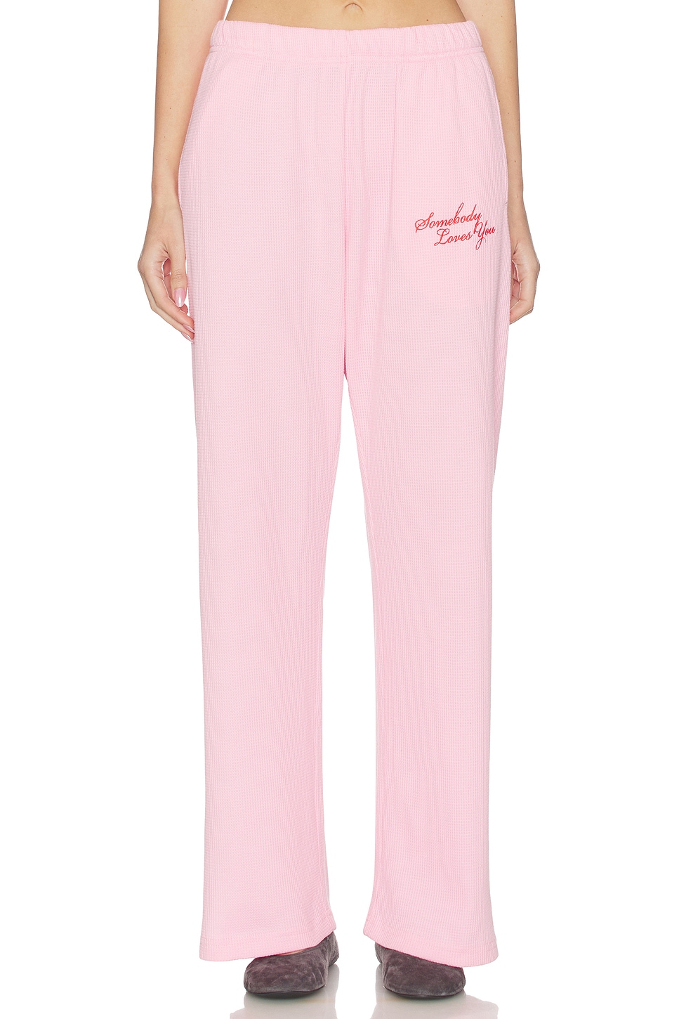 Somebody Love You Wide Leg Sweatpants - thumbnail 2