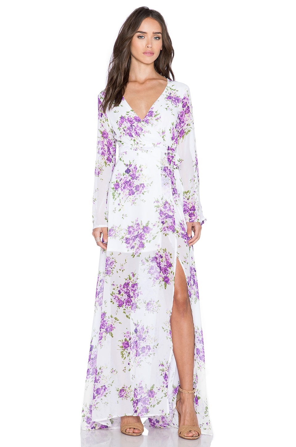 tiger mist purple dress