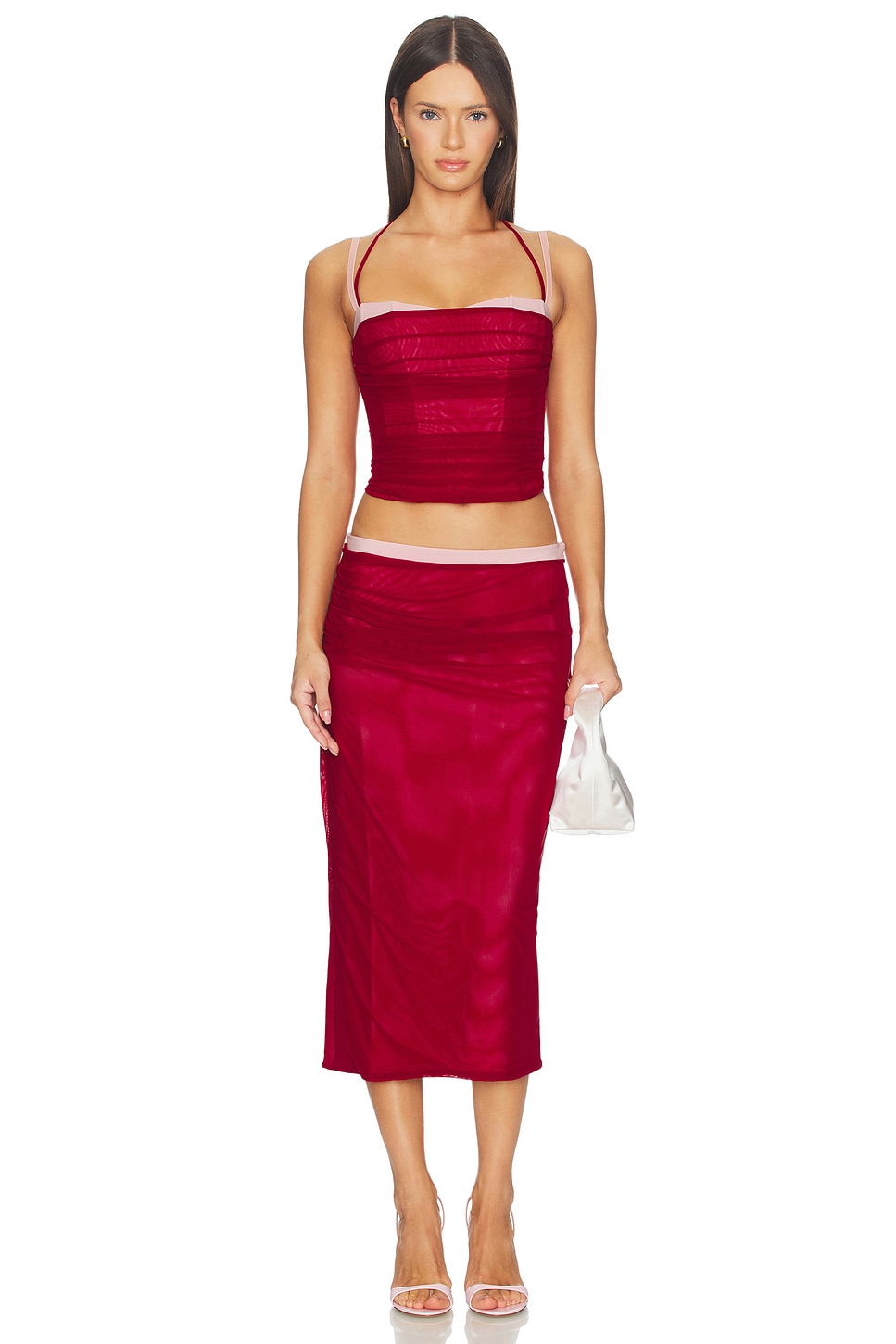 Tiger Mist Caline Midi Skirt thumbnail