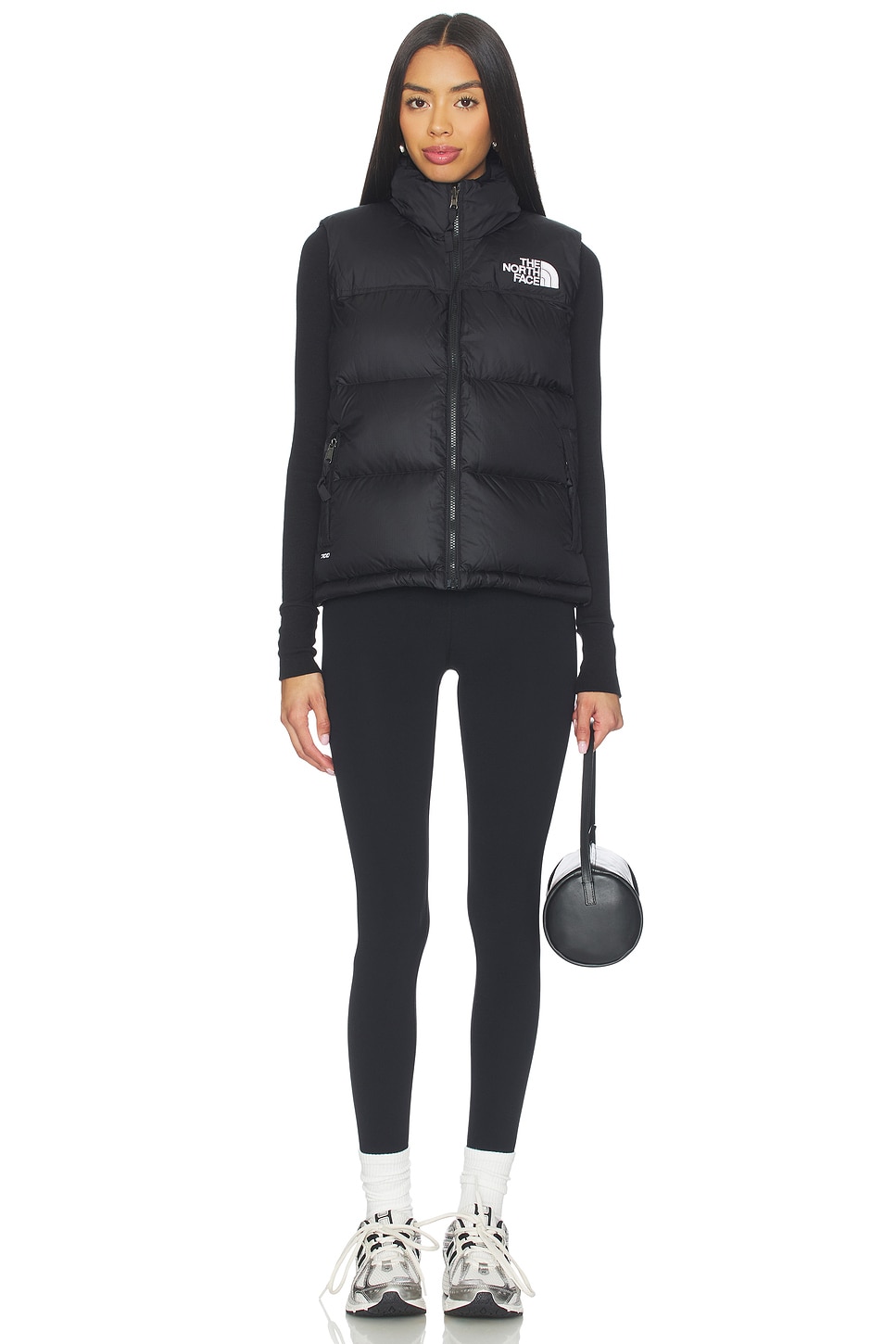 The North Face 1996 Retro Nuptse Vest in Black | REVOLVE