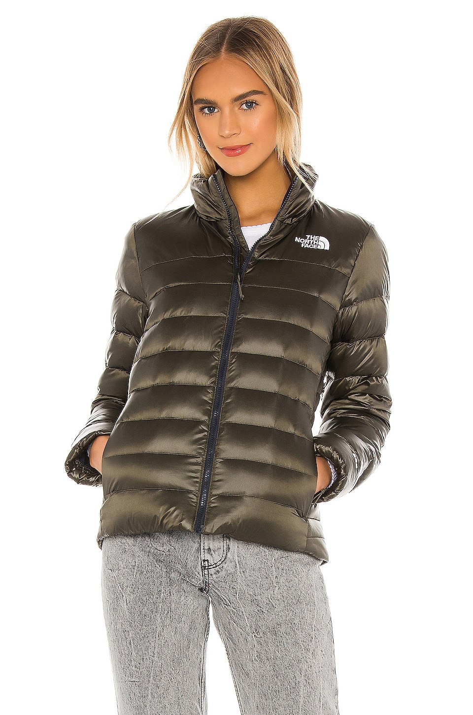 The North Face Aconcagua Jacket in New Taupe Green | REVOLVE