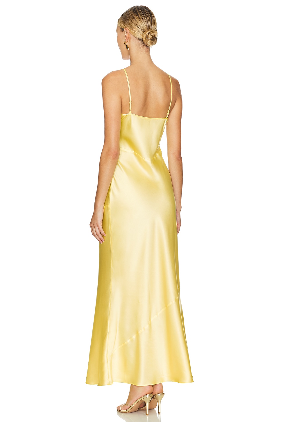 THE MODE x REVOLVE Silk Rosalie Dress