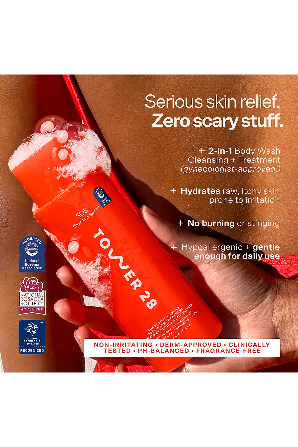 SOS Rescue + Relief Body Wash Treatment - thumbnail 3