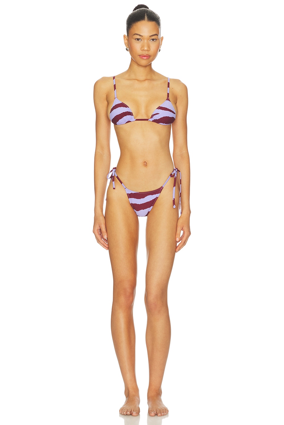 Tropic of C Equator Bikini Top in Zebra Wisteria | REVOLVE
