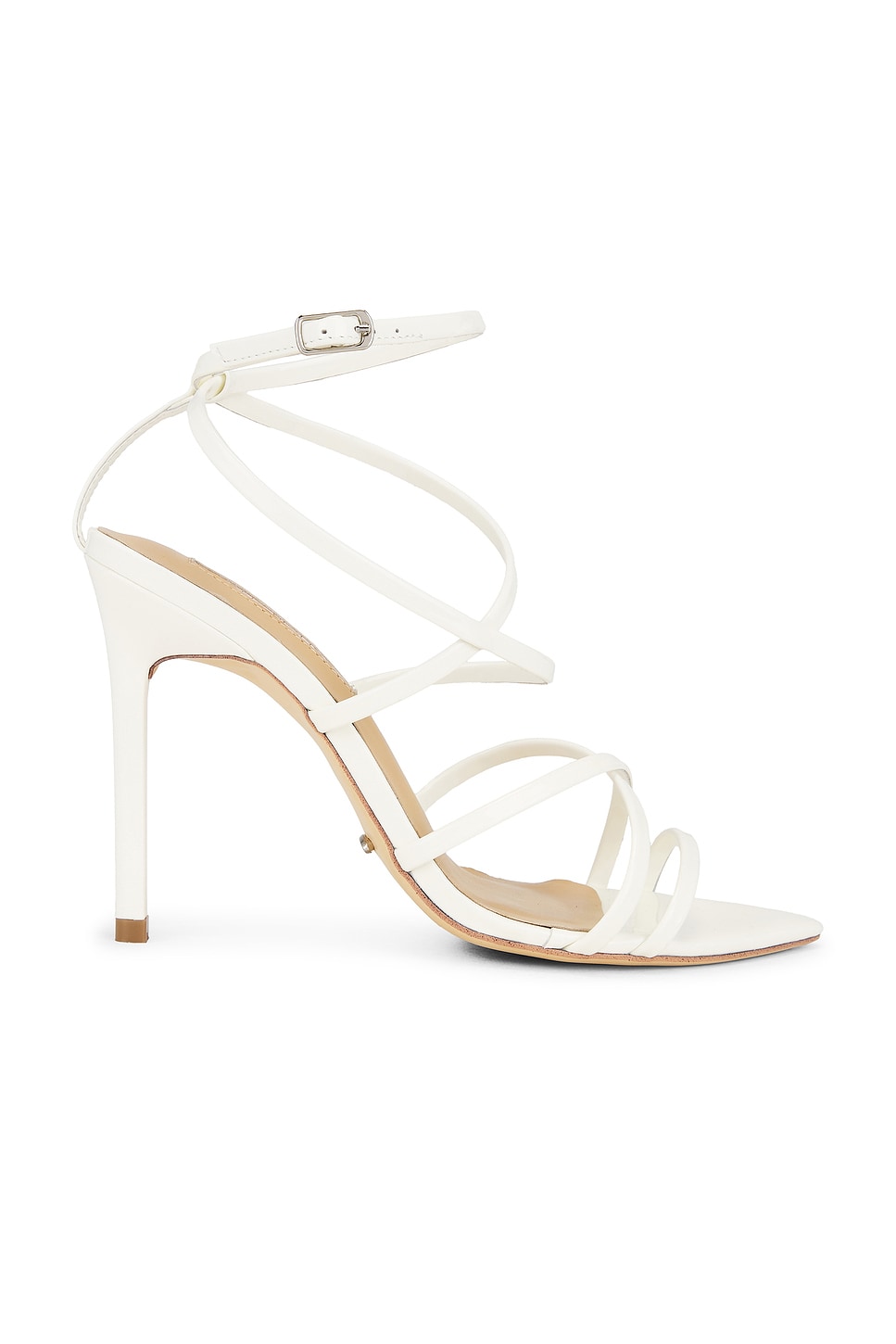 Tony Bianco Marcy Sandal in White Patent | REVOLVE