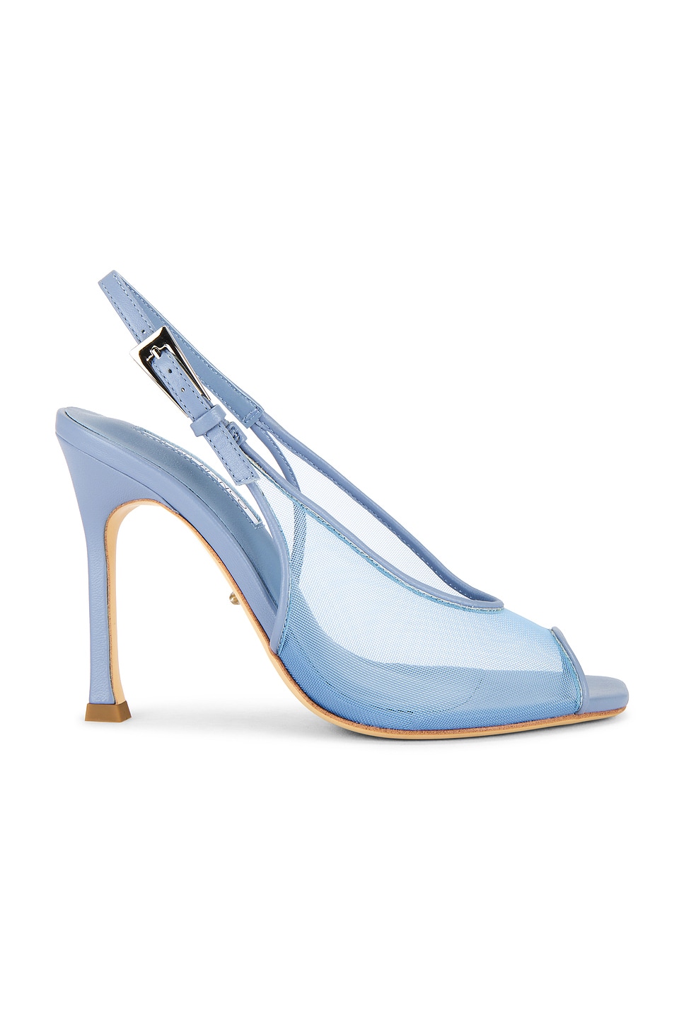 Tony Bianco Dare Slingback Pump in Denim Nylon | REVOLVE