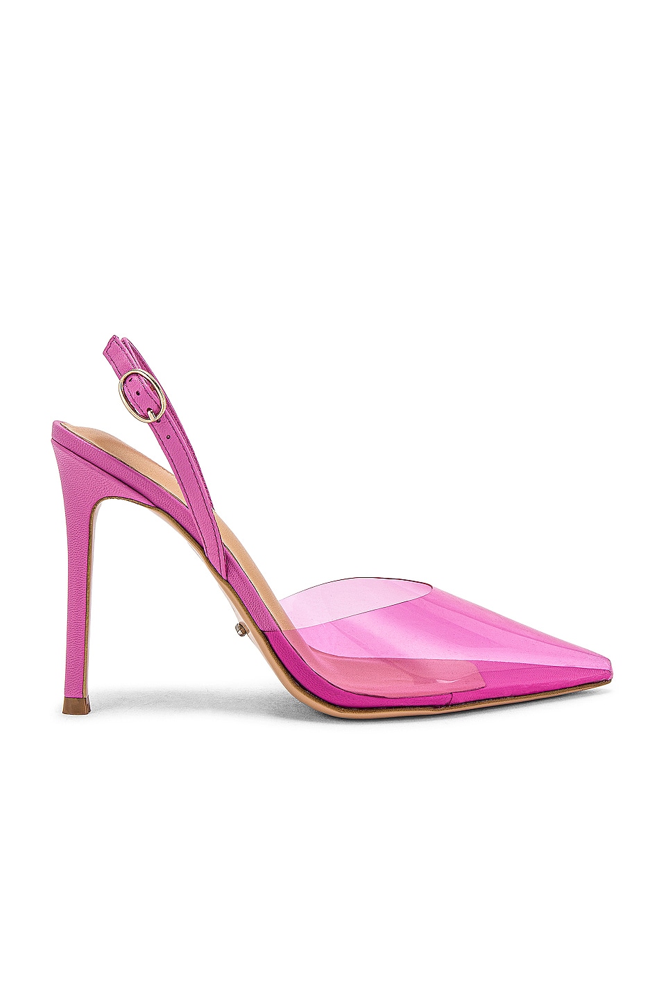 Tony Bianco Lazer Heel in Pink Vinylite | REVOLVE