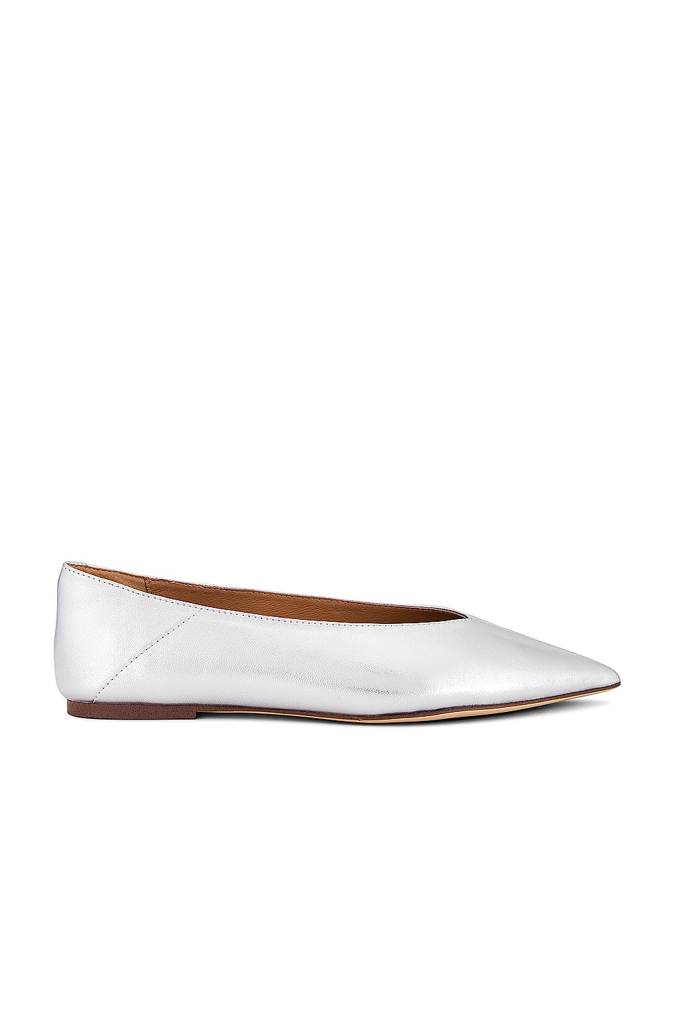 Tony Bianco Joop Flat in Silver Shimmer | REVOLVE