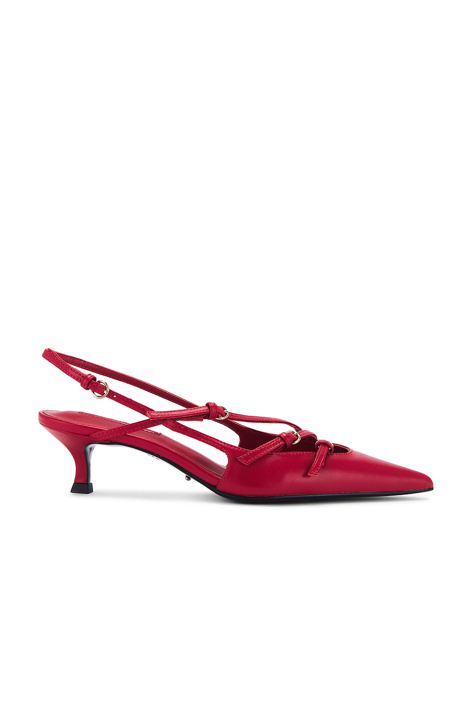 Tony Bianco Koko Heel in Ruby Nappa | REVOLVE