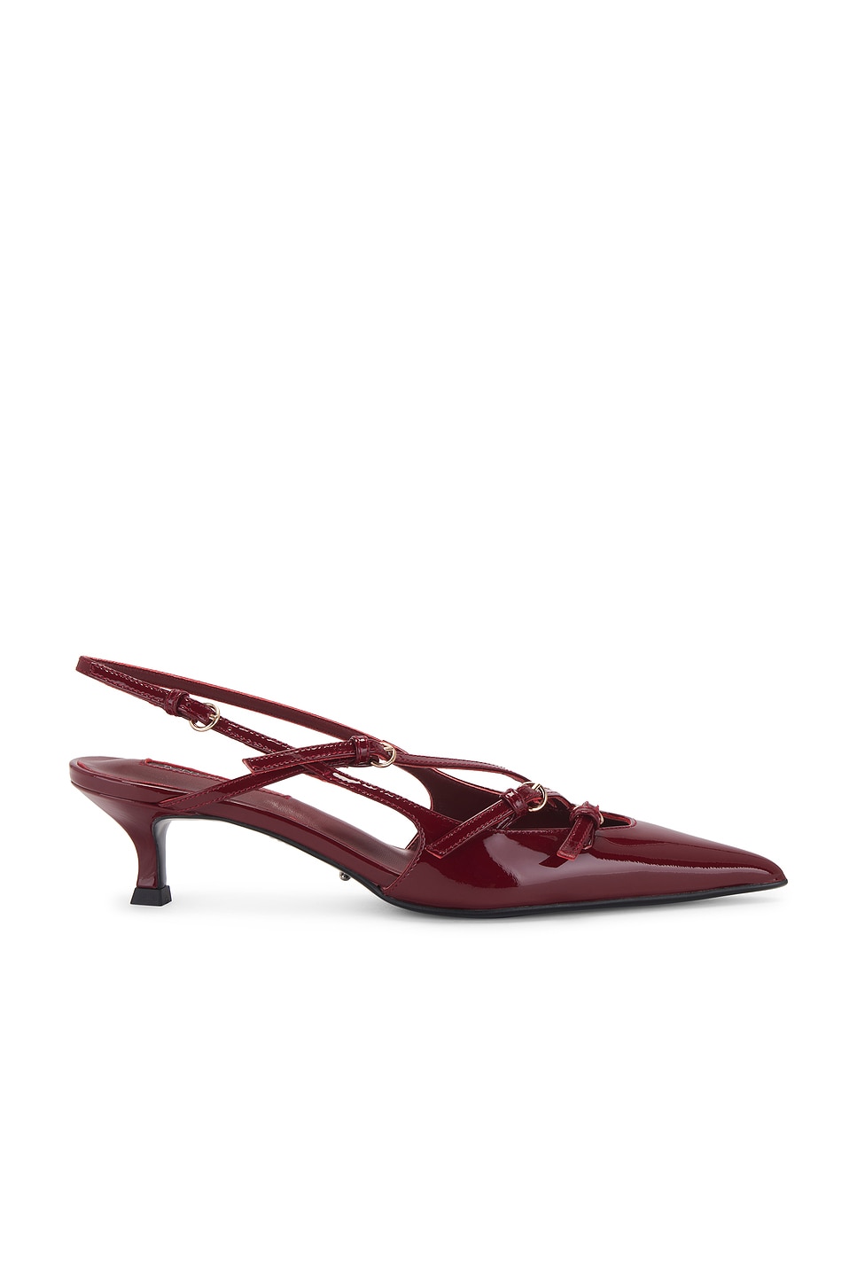 Tony Bianco Koko Heel in Bordeaux Patent | REVOLVE