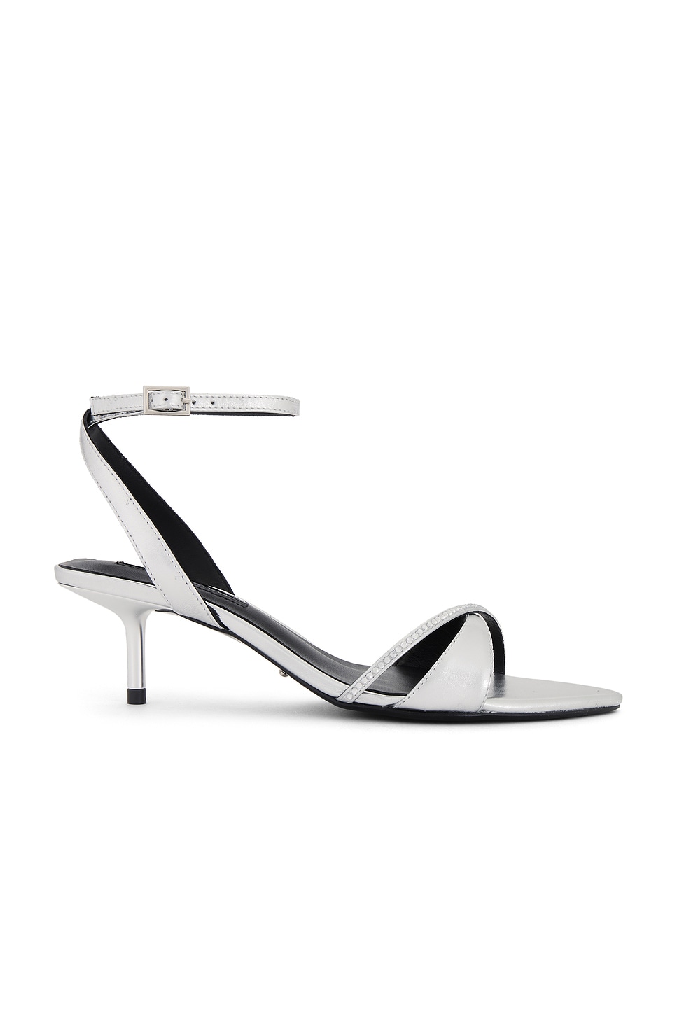 Tony Bianco Fortune Sandal in Silver Nappa Metallic | REVOLVE