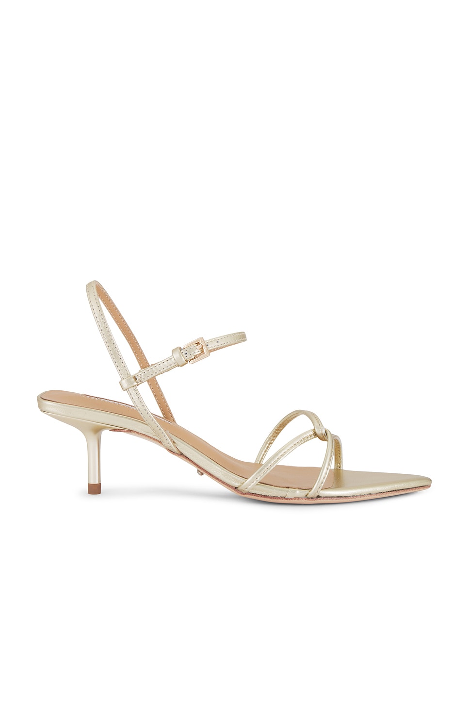◆Tony Bianco◆ セール! Florida Heels オープントゥ サンダル Tony Bianco FLORIDA サンダル - Gold Nappa Metallic | REVOLVE