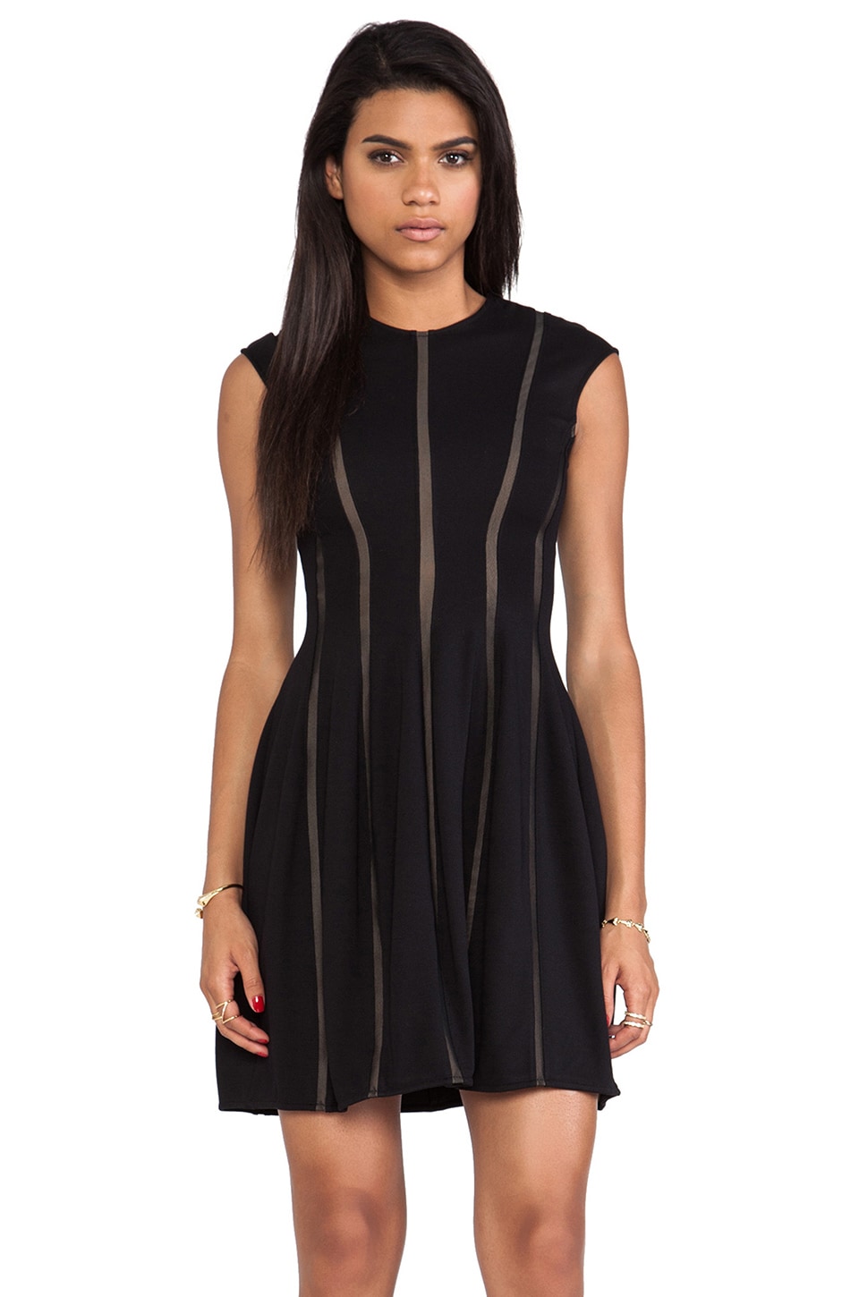 revolve mesh dress