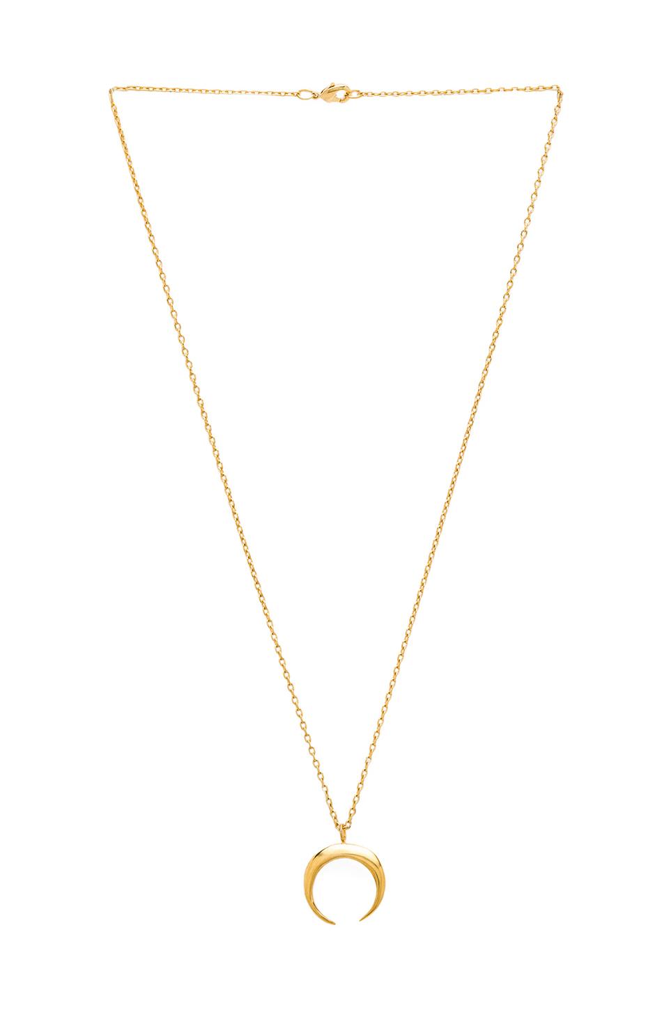 TORCHLIGHT Crescent Necklace in Gold
