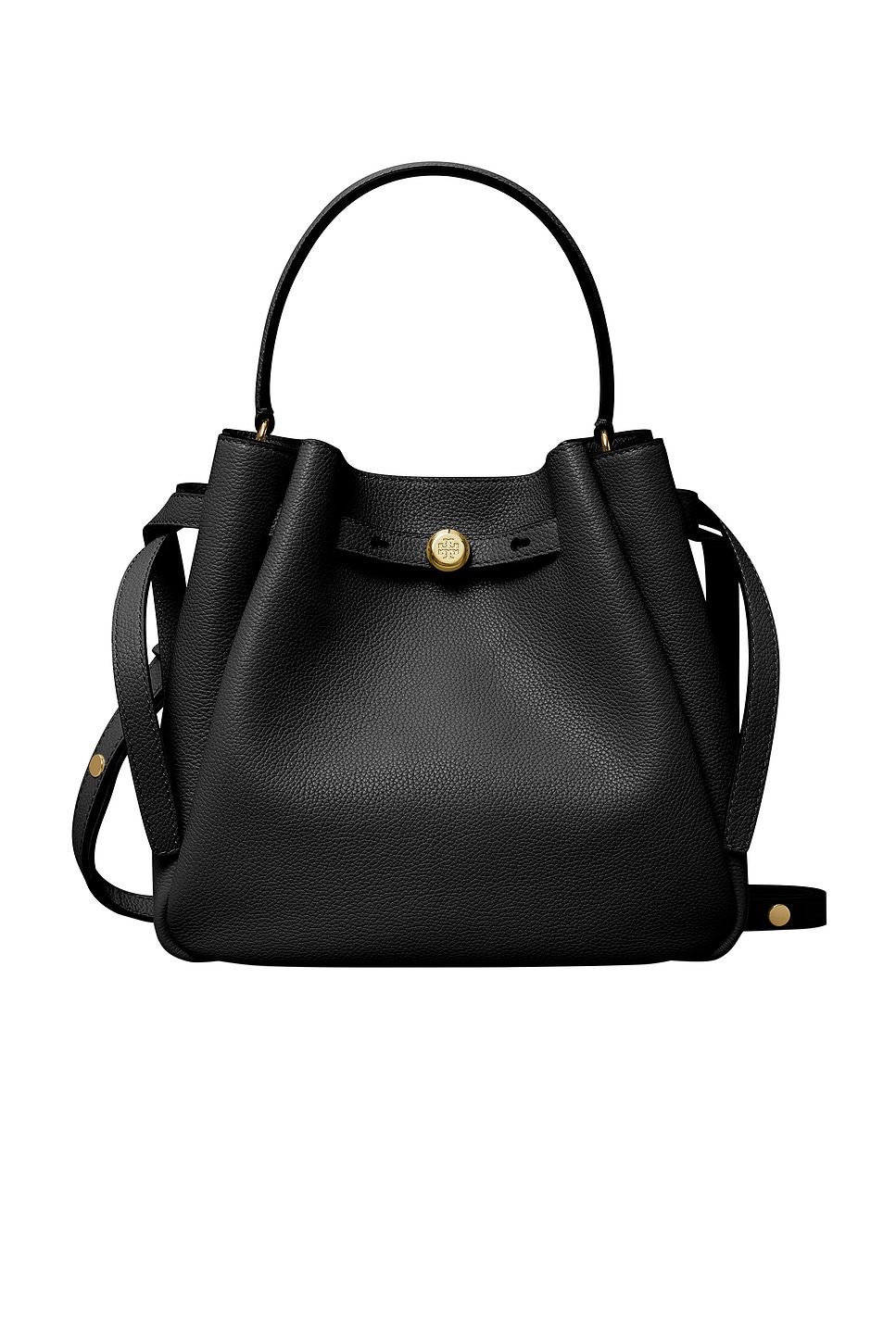 TORY BURCH ブラック バケットバッグ Tory Burch ROMY バケットバッグ - Black | REVOLVE