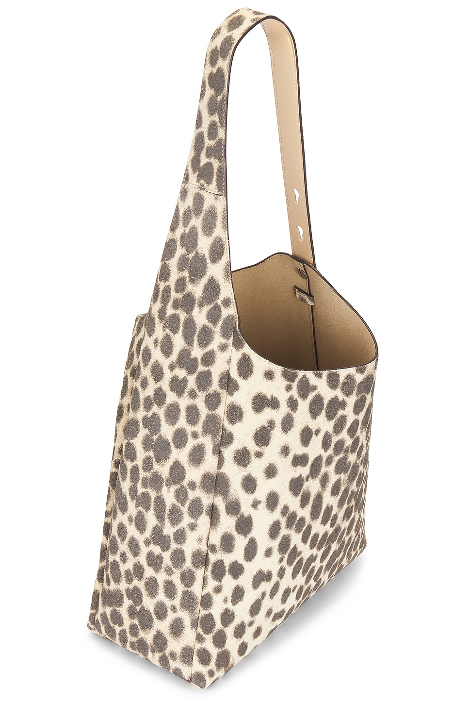 Tory Burch Romy Suede Hobo Bag in Cheetah Spots | REVOLVE