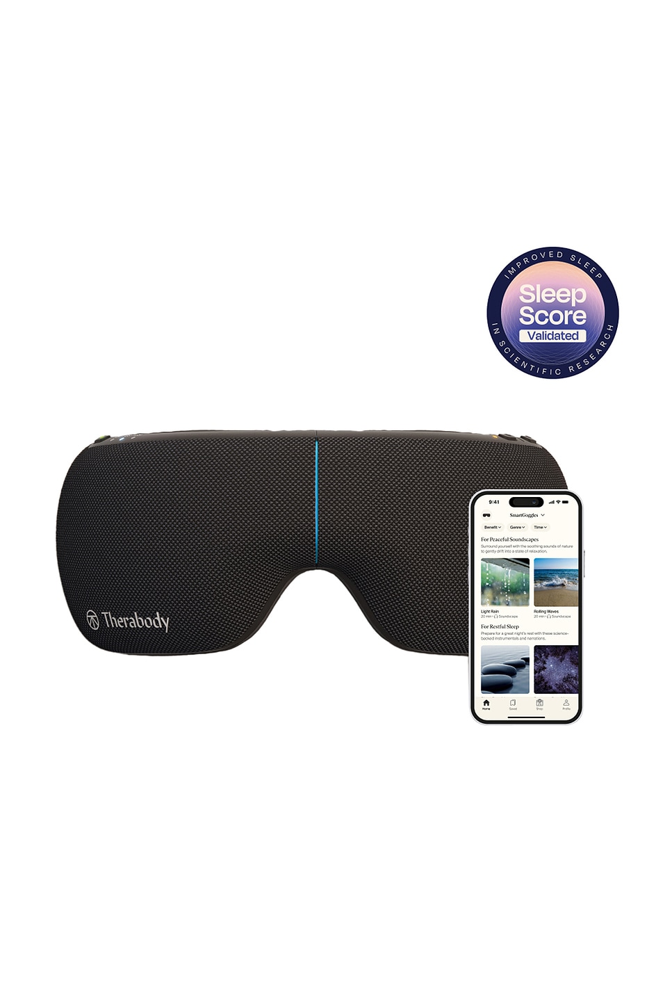 THERABODY Smartgoggles 2.0 in Black | REVOLVE