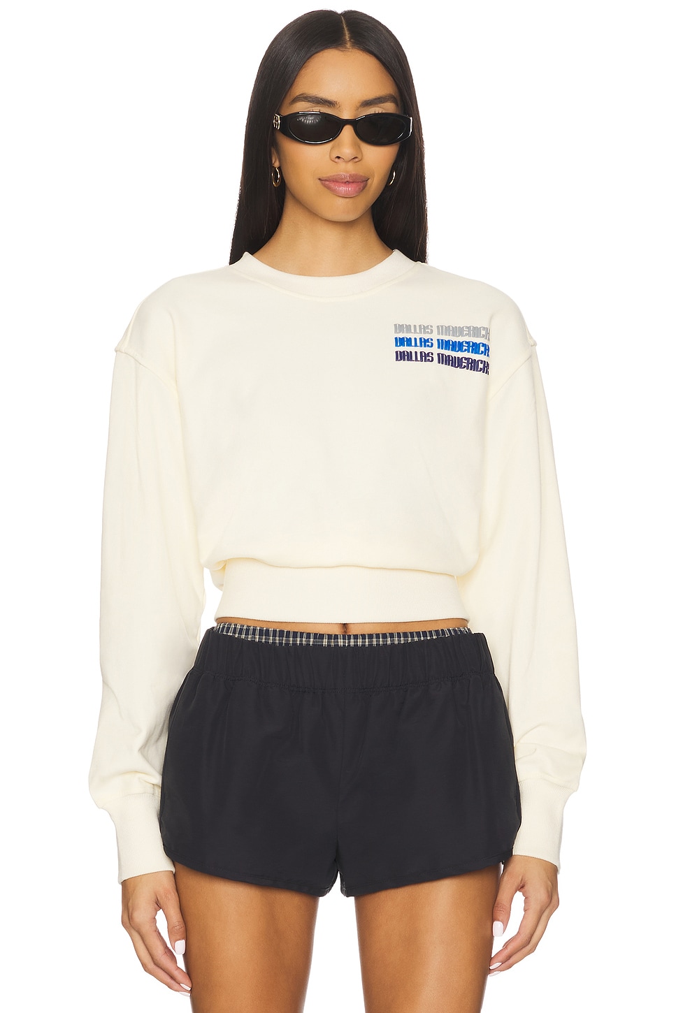Terez x REVOLVE Mavericks Puff Sleeve Crop Sweater