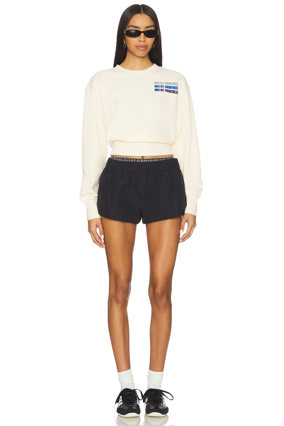 Terez x REVOLVE Mavericks Puff Sleeve Crop Sweater