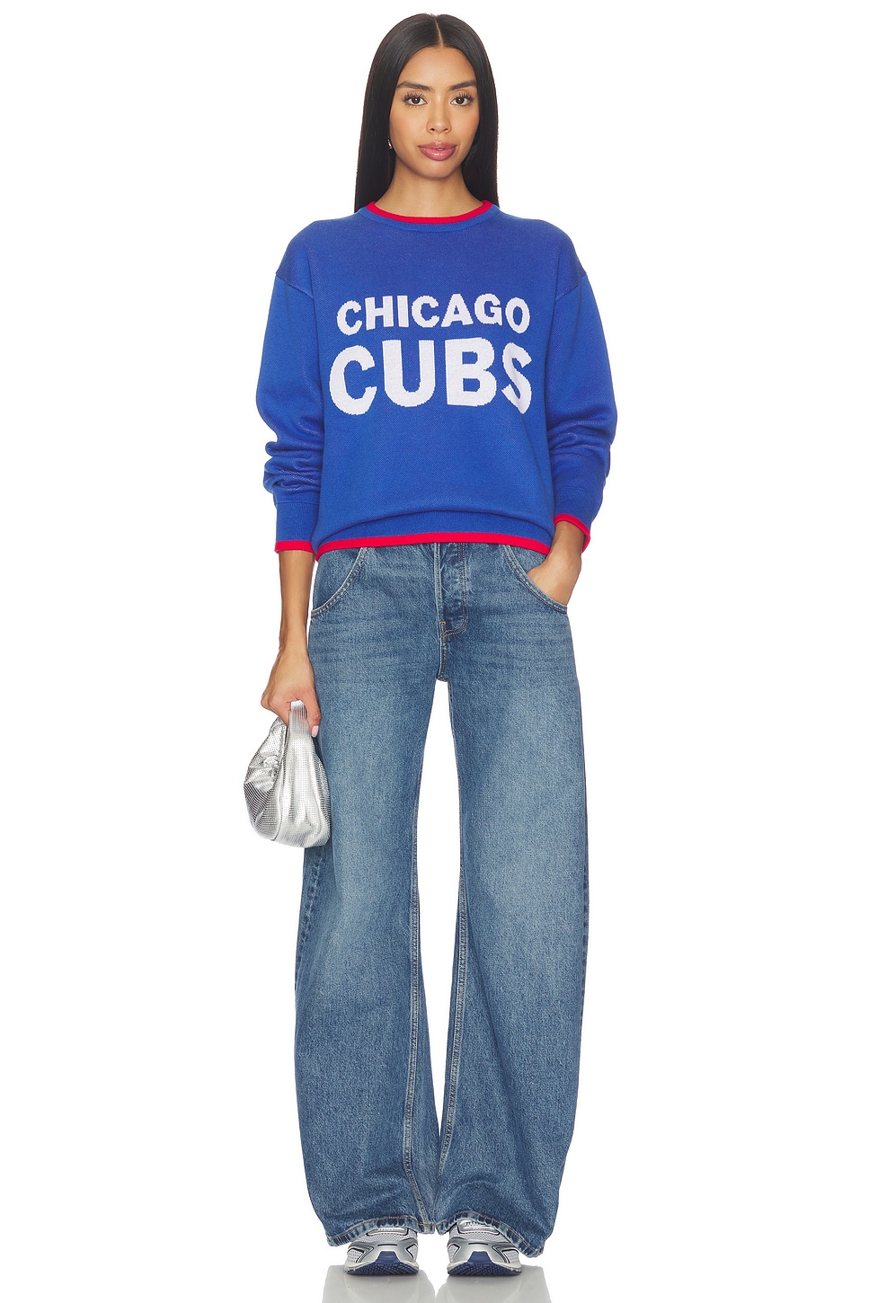 Terez x REVOLVE Chicago Cubs Crew Pullover thumbnail
