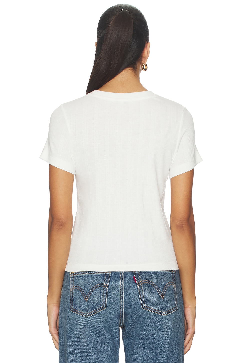 Terez x REVOLVE Cowboys Pointelle Baby Tee