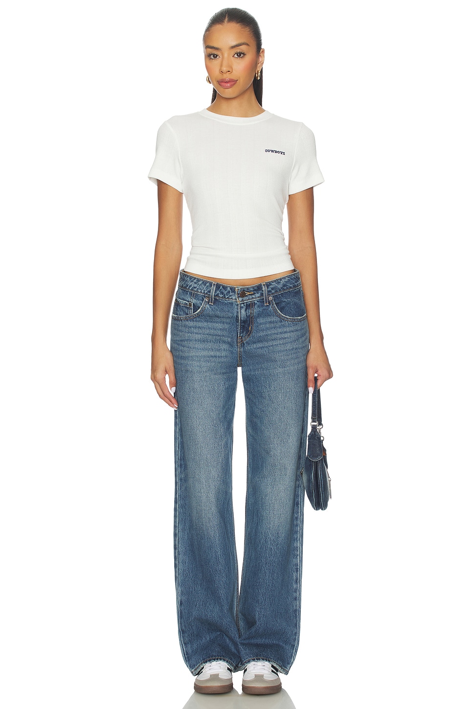 Terez x REVOLVE Cowboys Pointelle Baby Tee