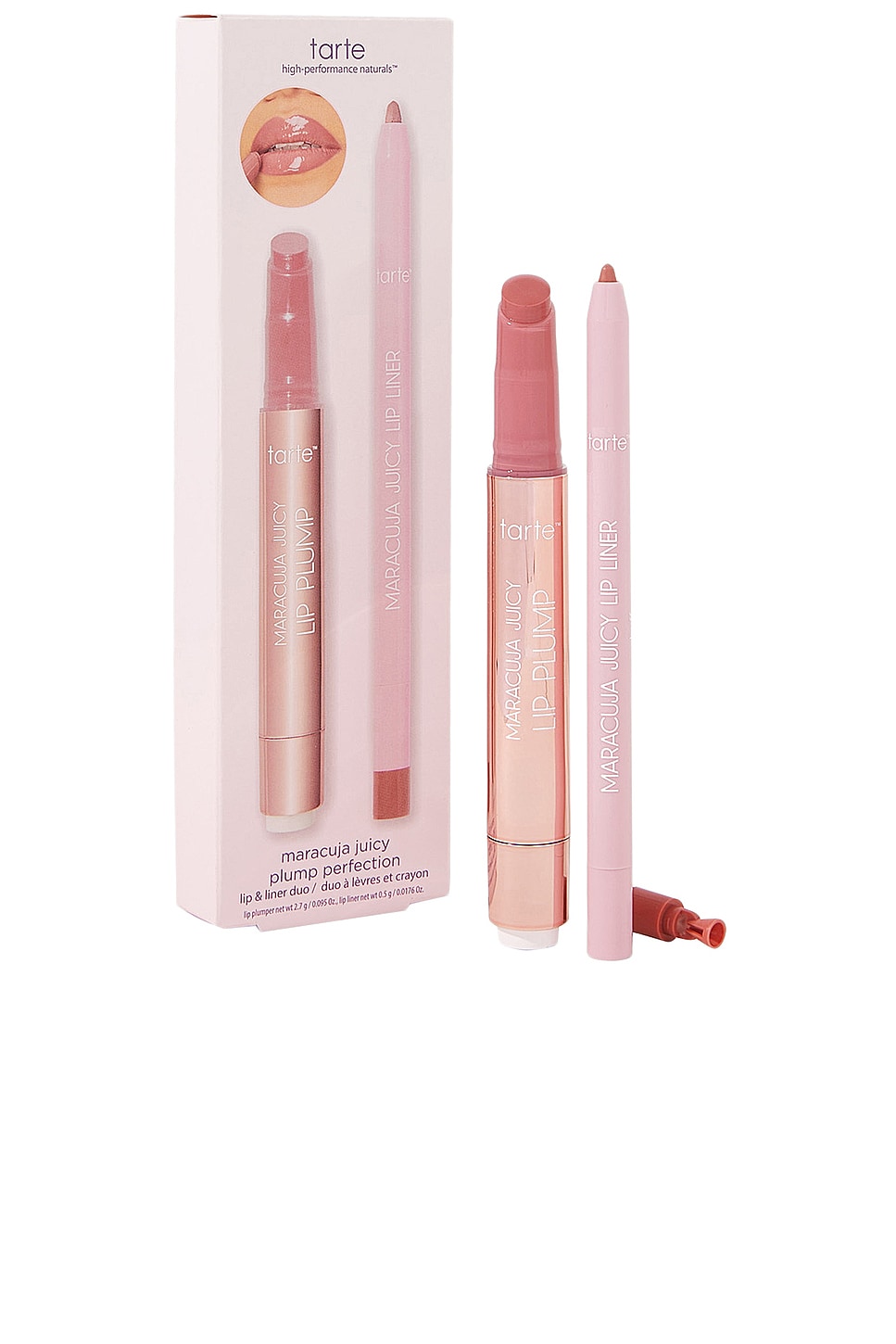 tarte Maracuja Juicy Lip Plump Perfection Lip & Liner Duo in Primrose ...