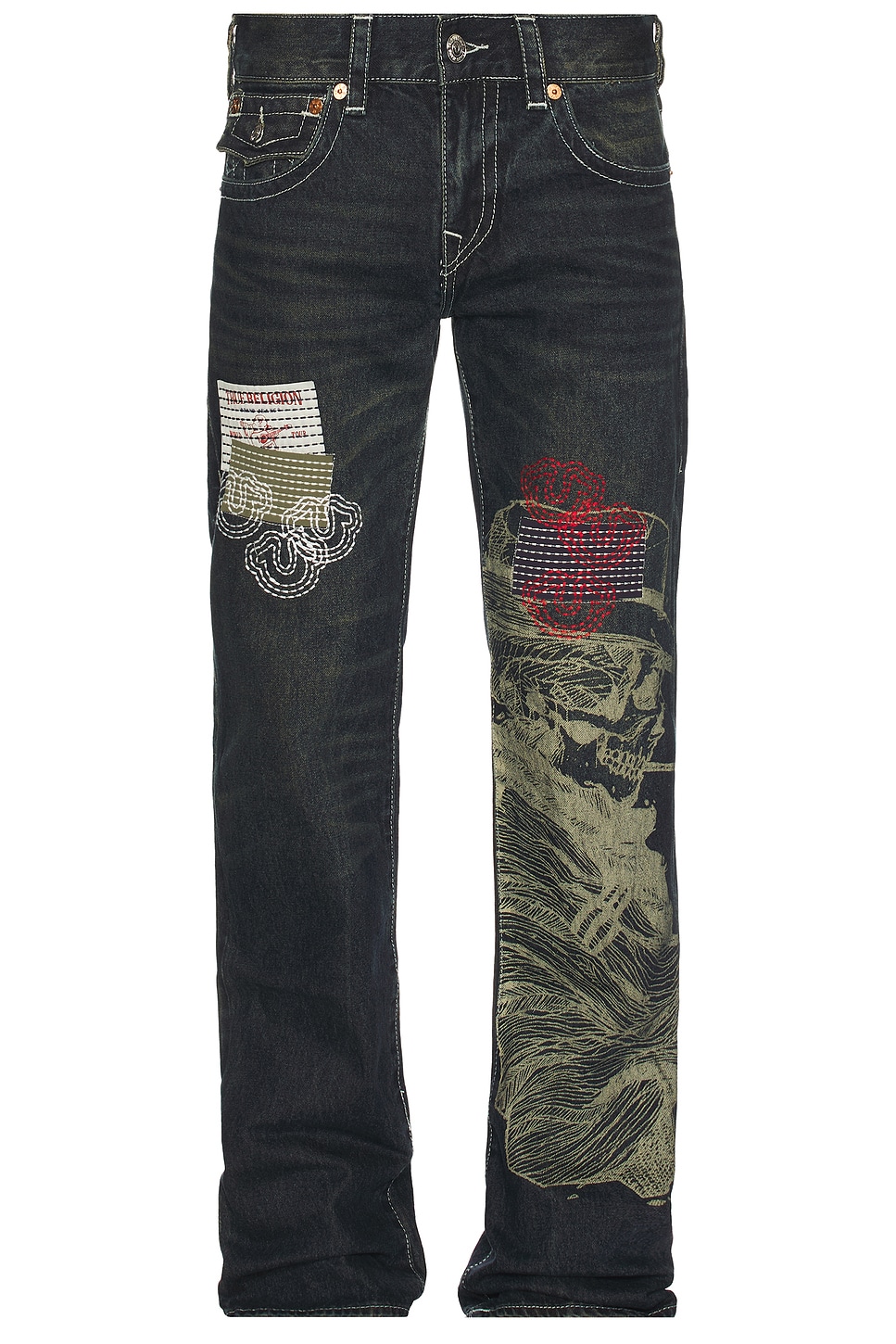 Stacked Billy Flap Jeans