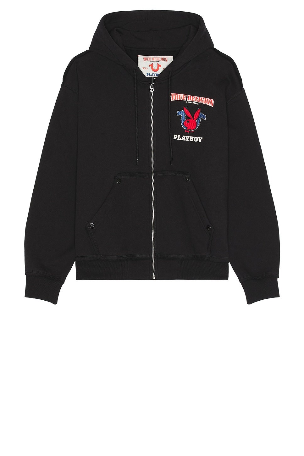 x Playboy Fleece Zip Up Hoodie