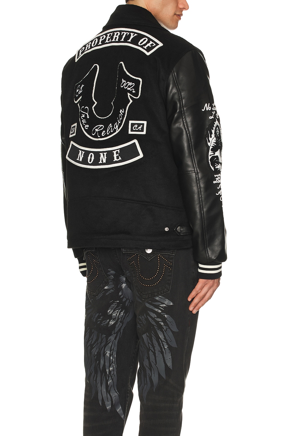 Property Of None Biker Jacket - Thumbnail 7