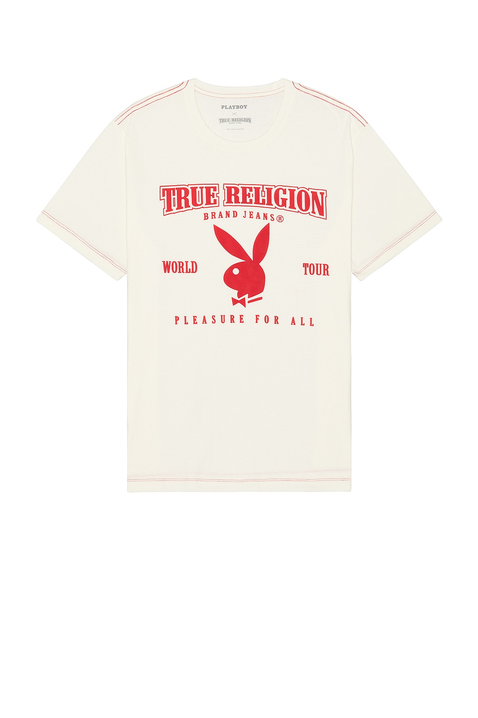 All white true fashion religion shirt