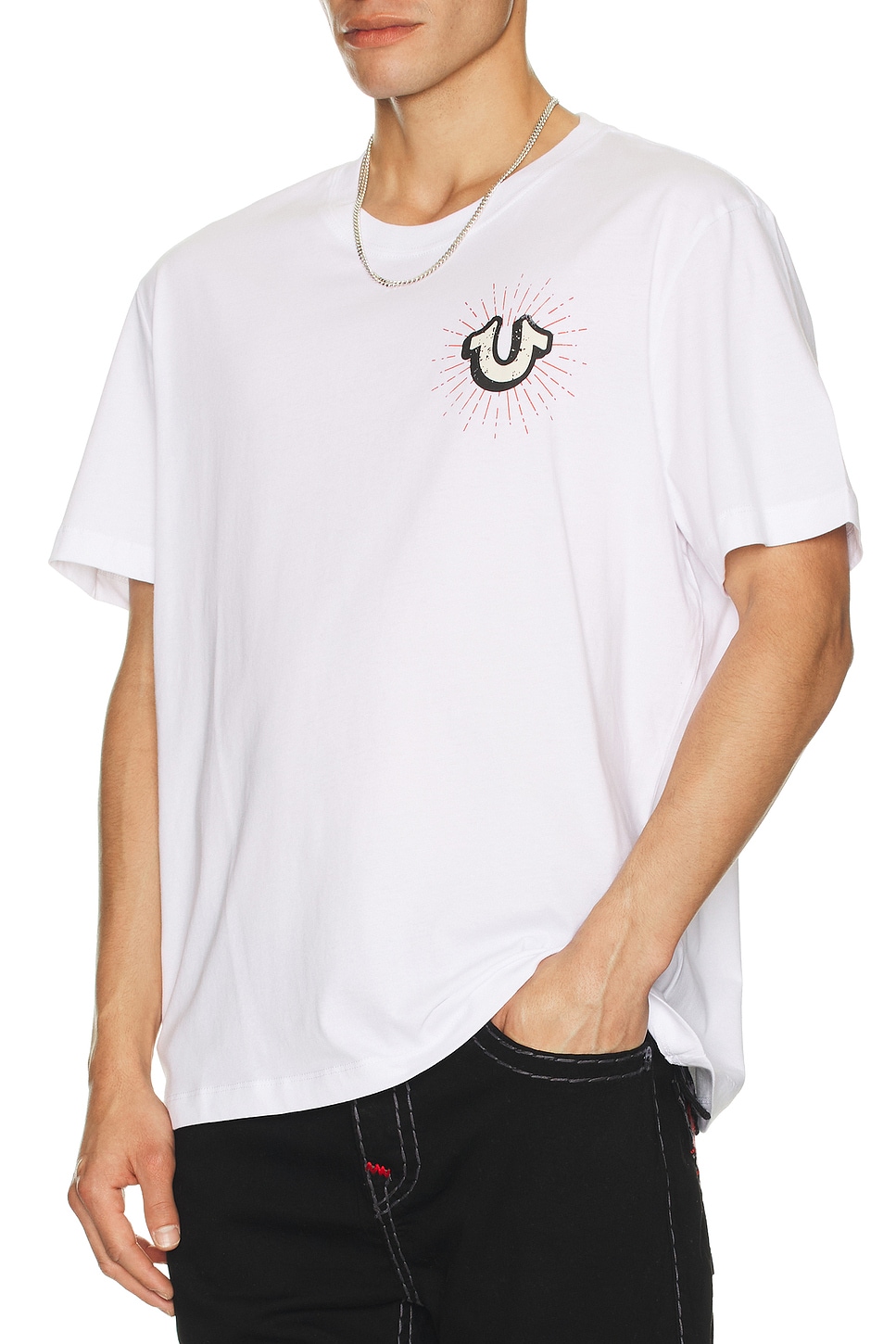 True Religion Tシャツ - Optic White | REVOLVE