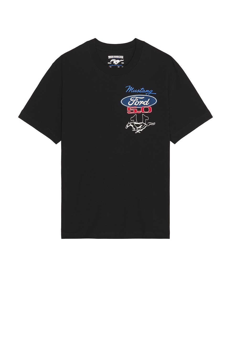 TRUE RELIGION★パッチ刺繍グラフィック Tシャツ True Religion パッチTシャツ - Jet Black | REVOLVE