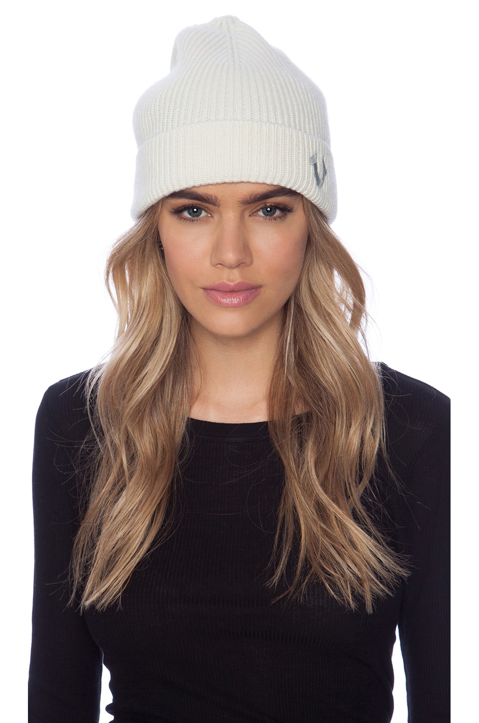 true religion ribbed beanie