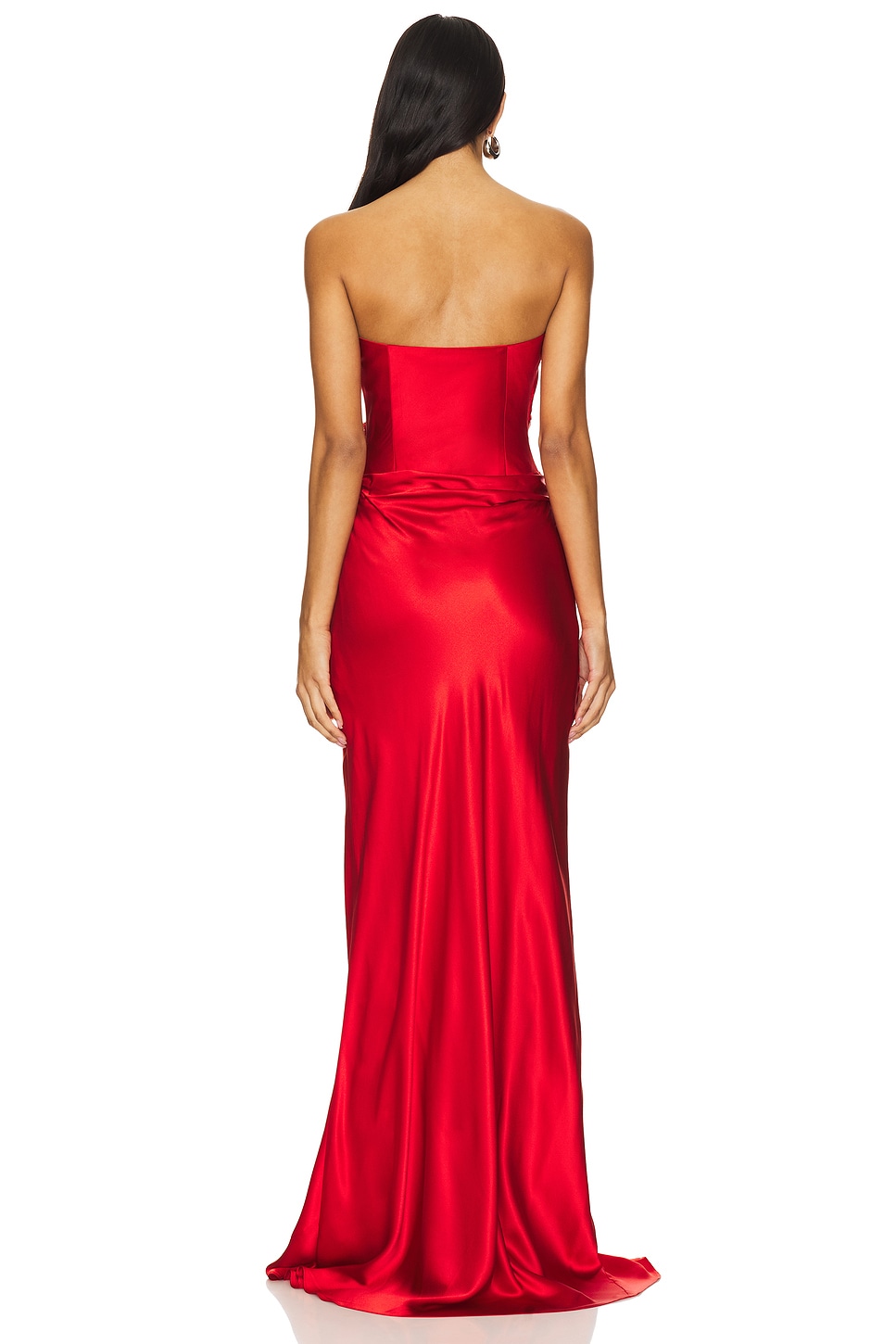 Cowl Bustier Gown