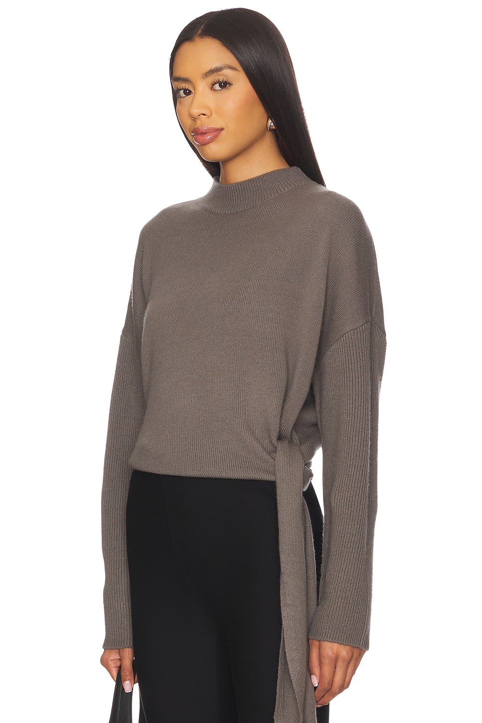 Sweater With Side Tie