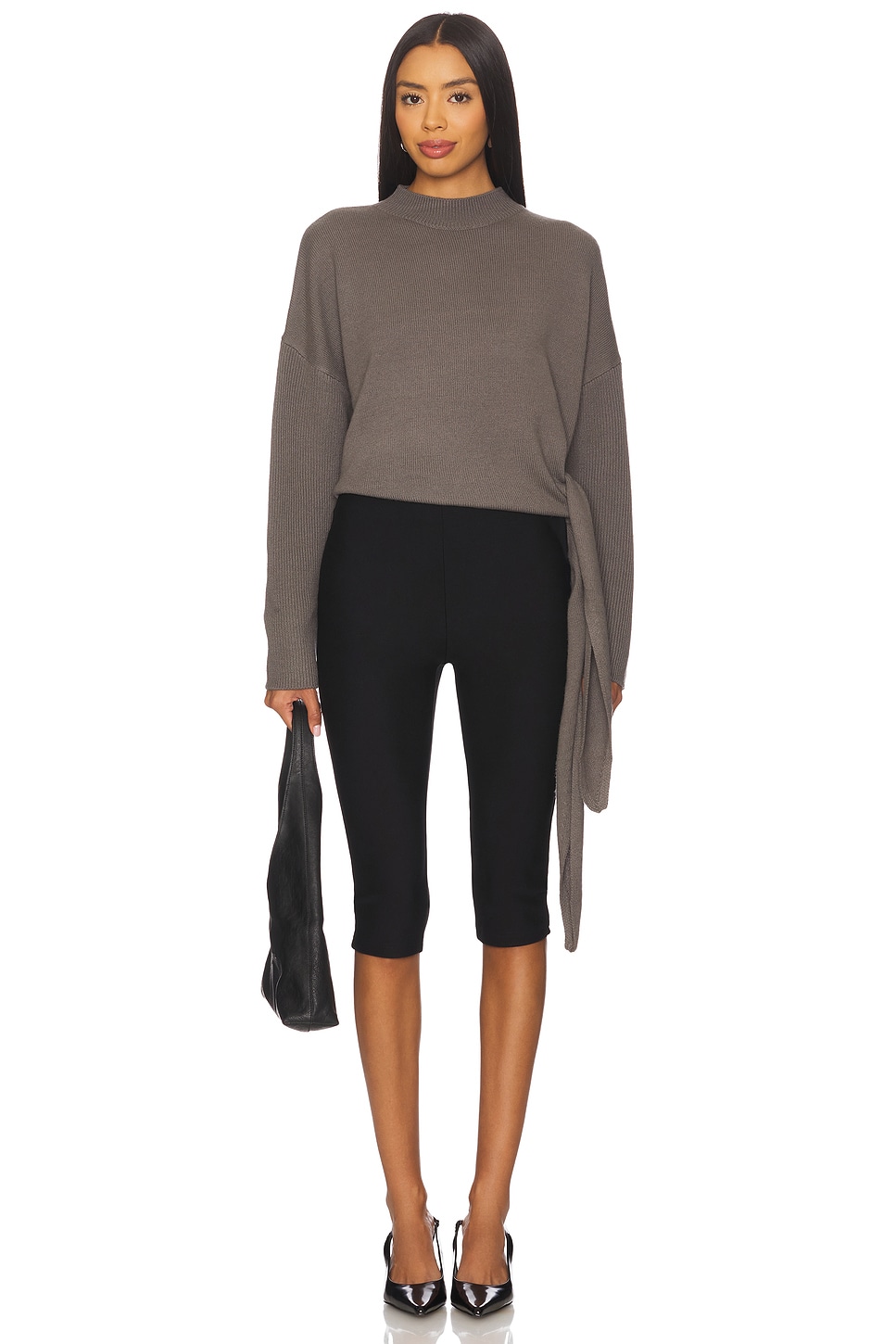 Sweater With Side Tie