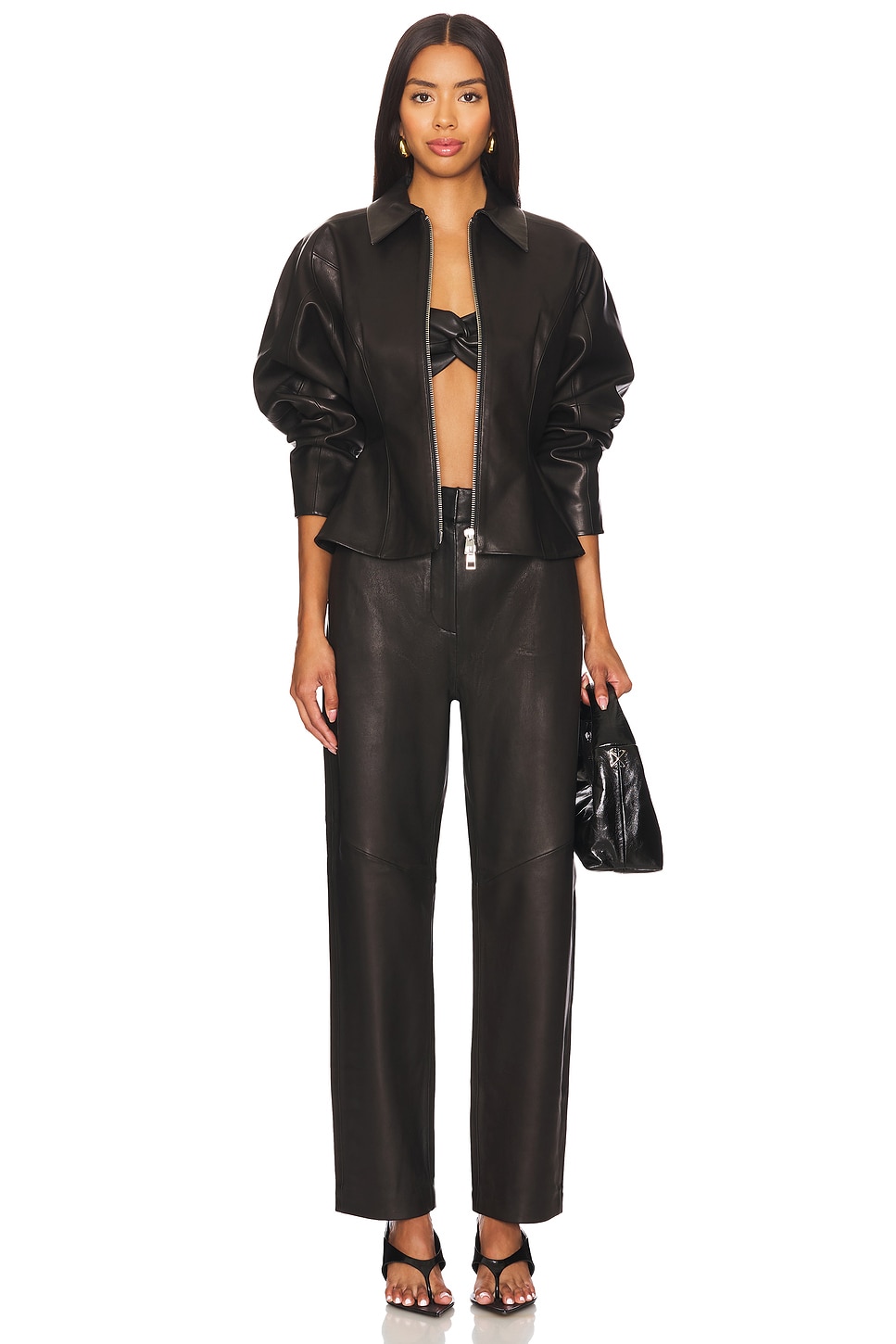 Fitted Leather Jacket