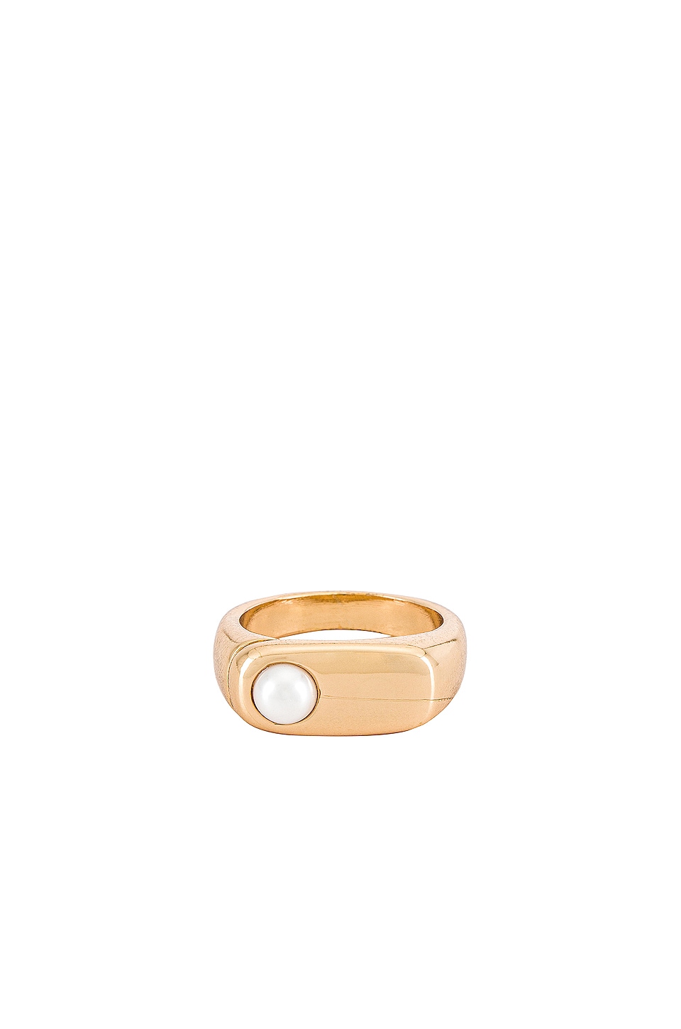 The M Jewelers NY X Sofia & Victoria Kyra Pearl Ring in Gold | REVOLVE