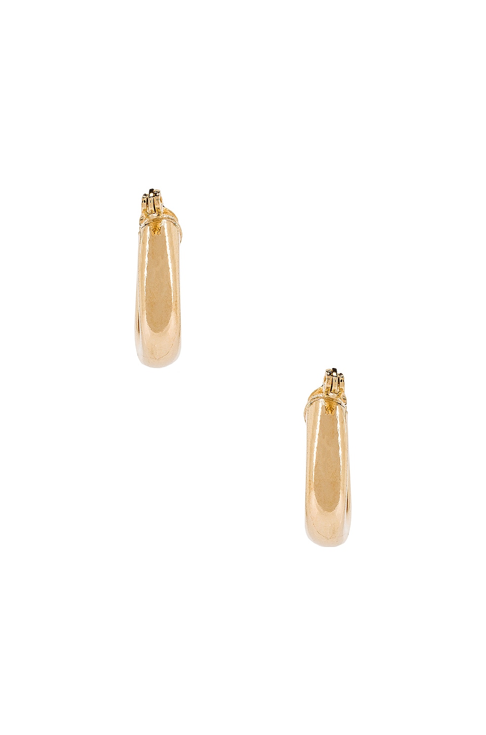 Shop The M Jewelers Ny Small Ravello Hoops In Gold