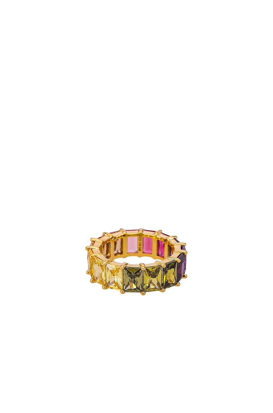 The M Jewelers NY The Rainbow Ring in Gold  REVOLVE