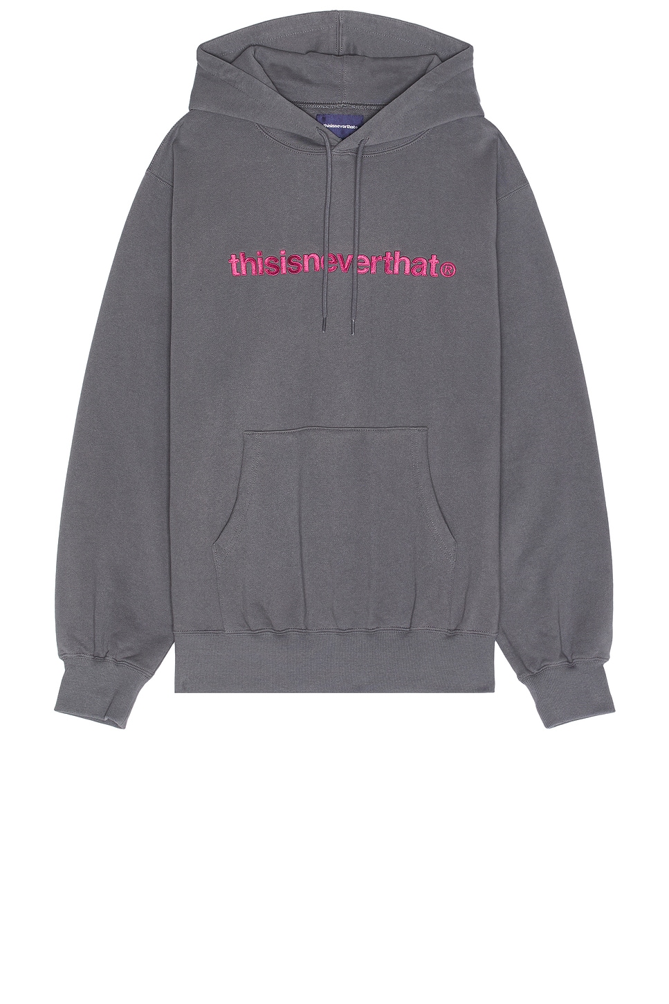 thisisneverthat T Logo Hoodie in Dark Grey | REVOLVE