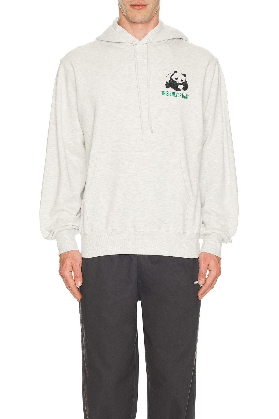 ★thisisneverthat★Panda Hoodie★大人気★ セール】DSN-Logo Zip Hoodie（パーカー）｜thisisneverthat