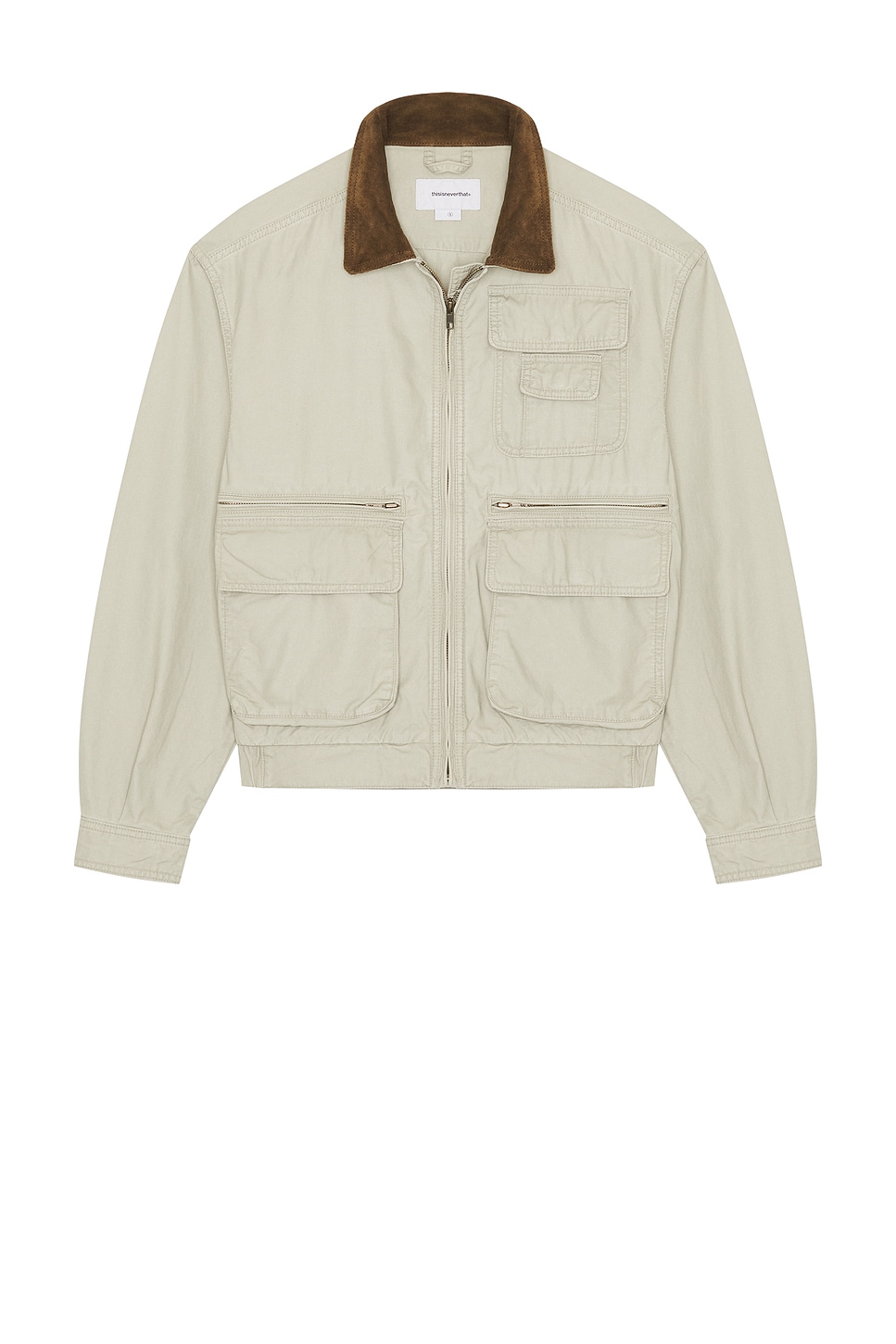 thisisneverthat Utility Field Jacket in Stone | REVOLVE