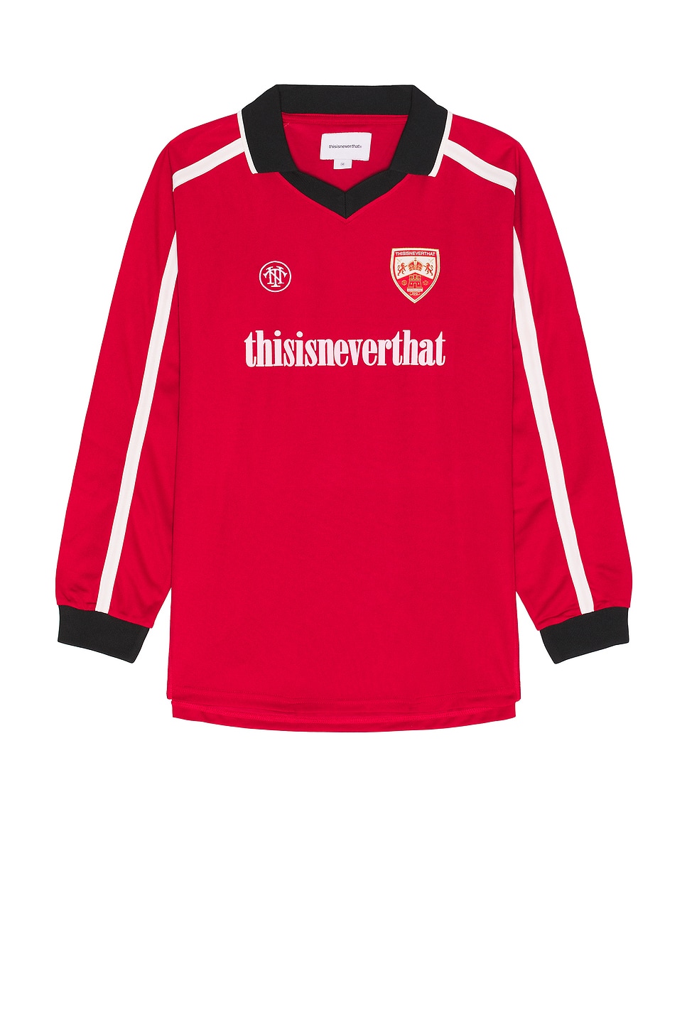 新着 thisisneverthat Soccer Jersey in Red | REVOLVE トップス