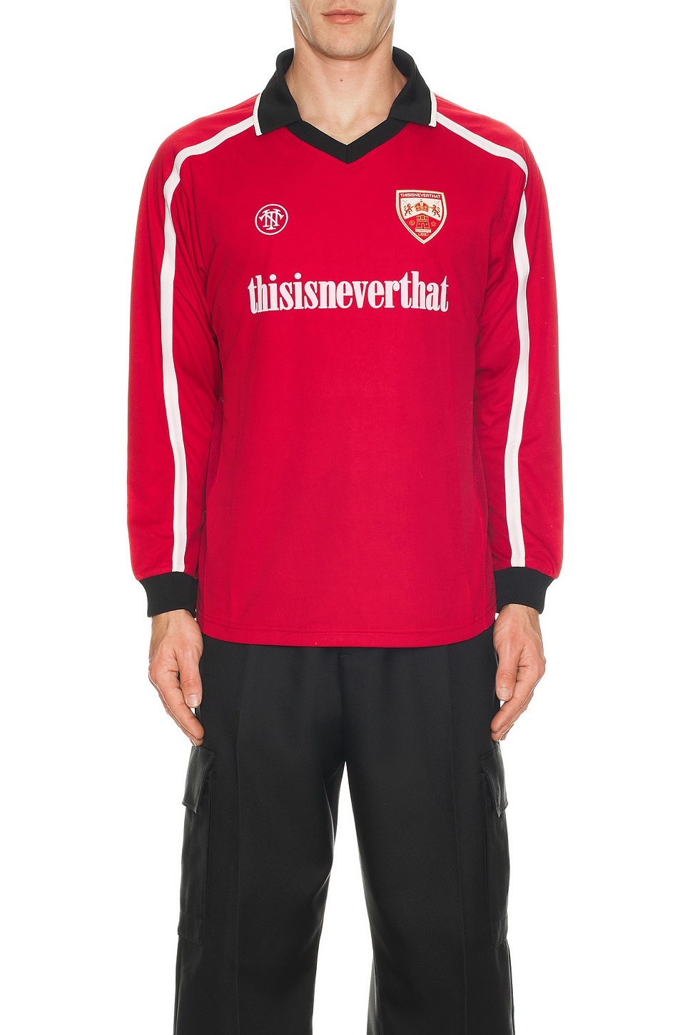 thisisneverthat Soccer Jersey in Red | REVOLVE